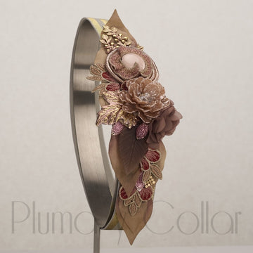 Cintura Accessorio Pluma y Collar 7192